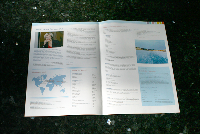 Helsinki Special Interests brochure 2009