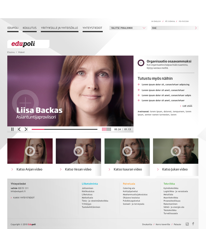 Edupoli website 2012